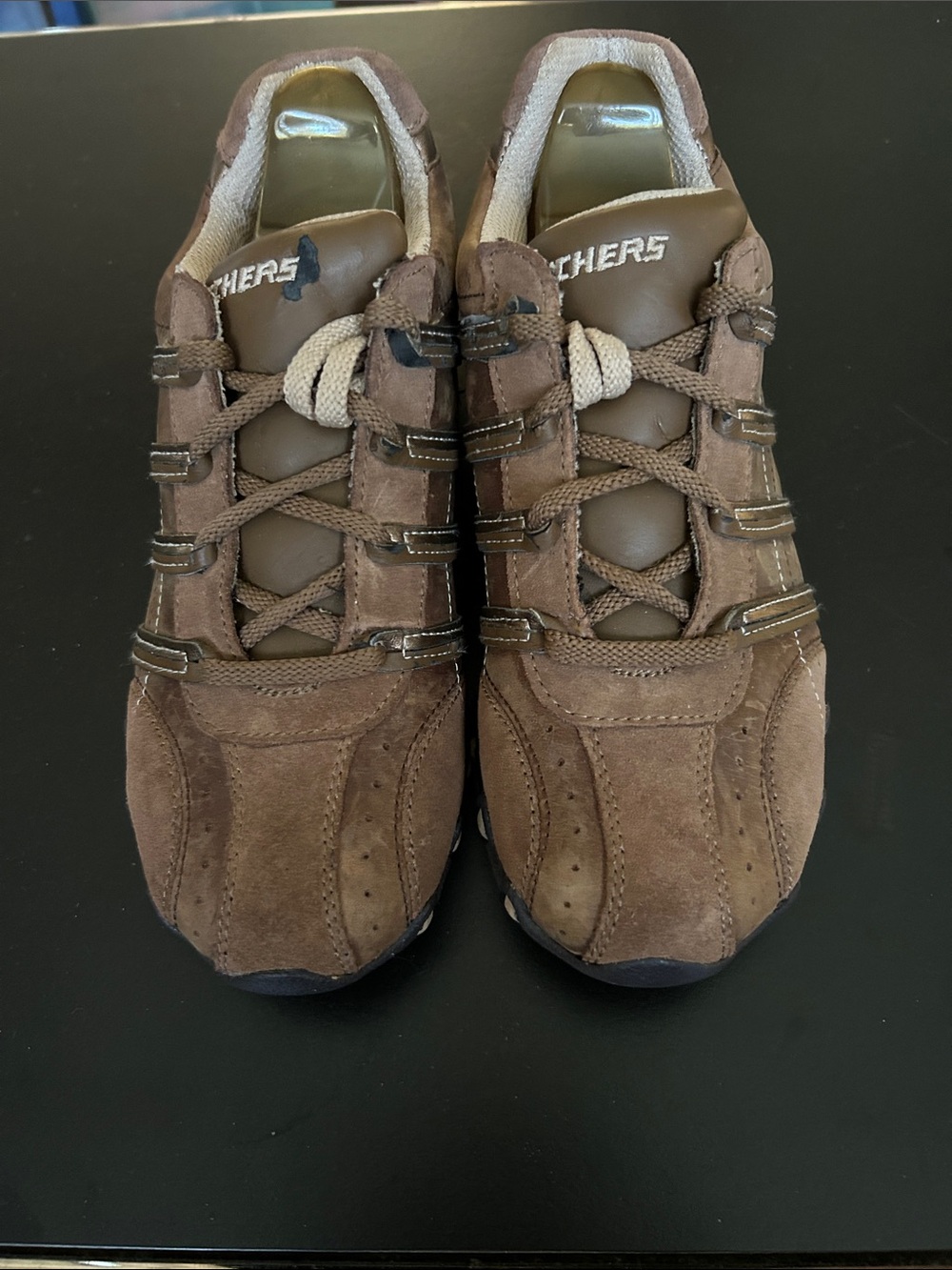 Skechers Men’s Brown Suede Athletic Sneaker Size 6